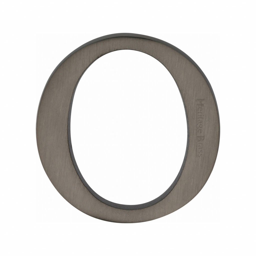 M Marcus Heritage Brass Letter O - Pin Fix 51mm